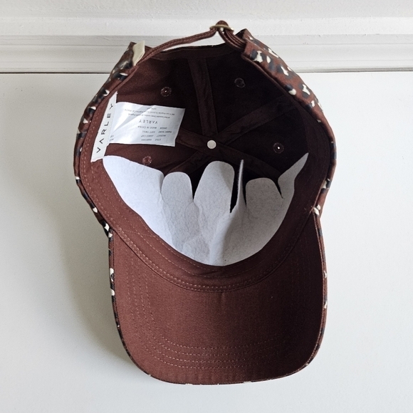 New Varley James Baseball Cap in Tort Leopard One Size New Without Tag